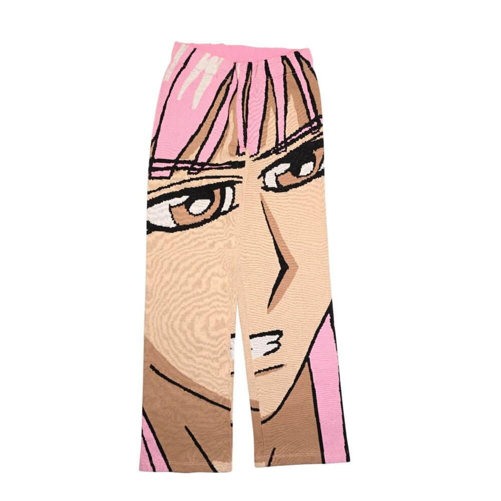 1XBlue Anime Trousers in Pink